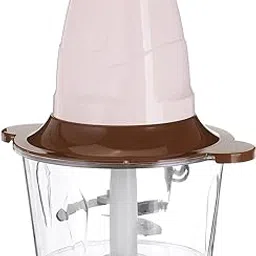 Food Processor Electric Meat Grinder 300W Food Chopper with 2L Bowl & 3 Large Sharp Blades 2 Speed for Vegetable Kitchen Cutter Medium Super Powerful Chopping Grinding-image-66