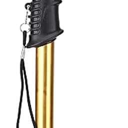 Dr. TORSO Aluminium Stylish Walking Stick with Adjustible Height, Light Weight Body for Men/Women, Patients, Old People (Gold)-picture-14