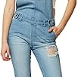 miss chase Women's Denim Overalls-picture-16