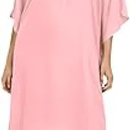 SUN-ROSE FASHIONS Solid Plain Short Beach Kaftan Cover up-image-60