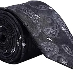 cantabil Men's Printed Tie With Pocket Square-picture-38