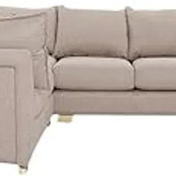 WOODZONE HANDICRAFTS 4 Seater Fabric Sofa Set with Cushions – Elegant Design for Living Room & Bedroom-picture-27