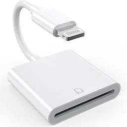 Lightning to SD Card Camera Reader for iPhone iPad,(Apple MFi Certified) SD Card Reader for iPhone,Trail Camera Viewer SD Memory Card Reader Adapter for iPhone 14/13/12/11/XS/XR/X/8/7/iPad,Plug & Play-image-12