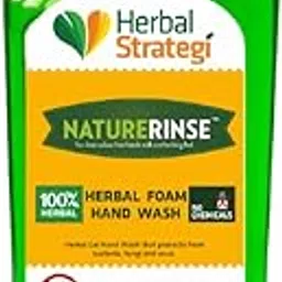 Herbal Strategi – Nature Rise Hand Sanitizer | 100% Herbal | Foam Hand Wash| Made with Lemongrass, Neem Oil, Lemon Oil, Tulsi Oil & Coconut Oil | Eco-friendly & Biodegradable | Skin Safe, Baby Safe & Pet-Friendly | 500mL (Refill)-picture-40
