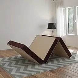 Comforto Folding Foam Firm Mattress (Beige, Single Size, 72 x 36 x 4 Inches)-image-38