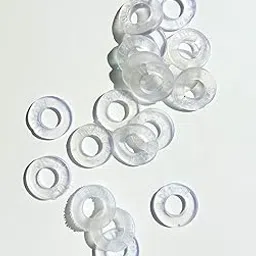 Round Rubber Flat Washer Clear 18 mm (25 Pcs) (RR-001)-picture-32