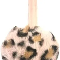 Girl's and Boy's Animal Print Winter Fur Earmuffs (Brown)-image-76