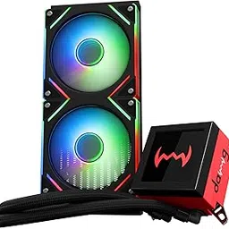 daWg - W-L240AIO, 240mm AIO Cooler | Advanced Windows Software | Supports Upto LGA 1851 Socket / AM5 Socket| Motherboard ARGB Sync Support | High Performance Cooling (Black)-picture-21