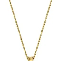 emori Anika Round Lab Grown Diamond Solitaire Pendant image 1