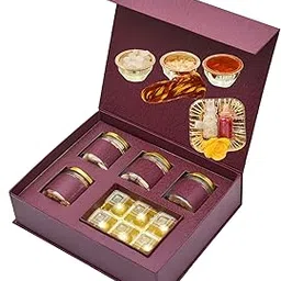 Giftrend Bhaidooj Dry Fruit Hamper with Tilak Kit and Chocolates - Gift for Brother-picture-16