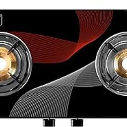 Pigeon Cosmic 2 Burner Glass Cooktop | SABAF Valves and Burners | 7 Year Warranty | Rust Proof Ultra - Slim Body | Toughened Glass | 92mm Super Jumbo Brass Burner | Manual Ignition-image-28