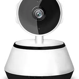 NXXTTNK WiFi Smart Wireless CCTV Security Camera Indoor | 2MP 1080p Resolution | Two Way Audio, Motion Alarm, Night Vision | 360° Viewing Area | Supports MicroSD Card Storage | White-image-33