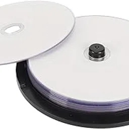 DVD R DISK High Speed 16x Recordable Media Disc for Music Video Photos, Robust PC Material, 10 Package Box Included (10PCS) image 1