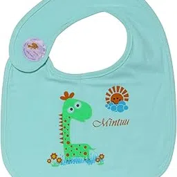 Pokory Baby Feeding Bib for Boys & Girls Print Cotton Fabric Perfect for Infants 0–12 Months-picture-25