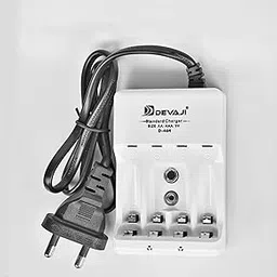 Devaji Battery Rechargeable Ni-CD/Ni-MH Versatile Charging Adapter AA-AAA -9V Rechargeable Batteries Charger for Cordless Mic-Torch Light-Toys Car-Studio Flash Light-Digital Meter-General Purpose Use-picture-59