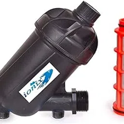 IONIX Water Tank Filter, 6 Months Warranty Water Filter for Tank, Y-Type Tank Filter for Tank Water Filtration, Y-Type Screen Filter, 120 Micron, Whole House Water Filter System, 1 Set, Black-image-2