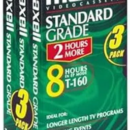 Maxell 213030 VHS T160 Standard Grade - 3 Pack-image-66