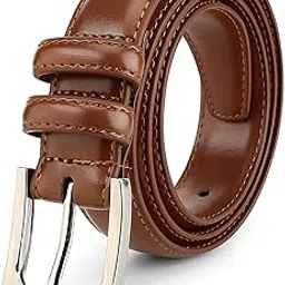 synthic apparel Men's Dress Belt 'ALL GENUINE LEATHER' Stitching 30mm Regular Big and Tall Sizes-picture-45