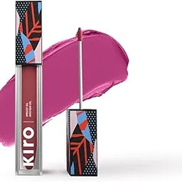 Kiro Airy Matte Liquid Lipstick, Pink Granite (Pink Plum), 5 ml, Transferproof, Liquid Lip Colour, Long Lasting, Vegan, No Parabens, Avocado Oil, Non Toxic Lipstick for Intense Colour-picture-56