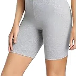 Shorts for Womens Boxers Underwear Cotton,Long Leg Panty Slipshort for Under Dresses Boyshorts Pack-image-55