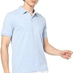 GAP Men’s Slim Fit Striped Short Sleeves Collared Neck T-Shirt-picture-38
