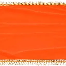 PRIYAKANT SAFAWALA Premium Plain Velvet Pooja Aasan for God Idol/Chowki/Temple/Home Mandir and Special Ganesh Chaturthi Festival All Gods Vastra Use It, [Size, 24X24 Inch, Orange]-picture-14