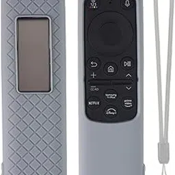 ADDGRIP Silicone TV Remote Cover Compatible with Samsung neo QLED Remote Cover BN59-01432G BN59-01432A BN59-01432J BN59-01432 Case (Remote Control not Included) - Grey Style 8-image-11