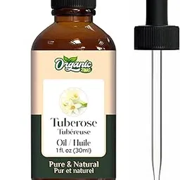 Organic Zing Tuberose (Polianthes tuberosa) Oil | Pure & Natural Essential Oil for Aroma, Diffusers, Skincare & Haircare- 30ml/1.01fl oz-picture-51