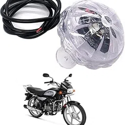 IIVAAS Motorcycle LED Underglow Light, Waterproof Chassis Light with Cable, Crystal Ball Design-picture-23