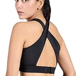 kica Women's Nylon Wire Free Modern Non-Padded Sports Bra-picture-14