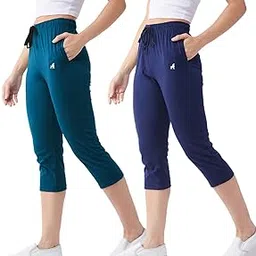 Women Solid Cotton Blend Capri for Summer|| Summer Wear-image-31