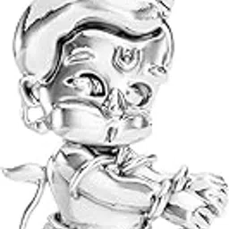 viyura Bal Hanuman Pendant for Men & Boys | Silver Plating God Hanuman Locket For Good Health & wealth image 1