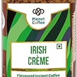 Planet Coffee® | IRISH Crème Coffee | 50 Gms Jar | Pure Arabica | Freeze-Dried Instant Coffee | No Added Sugar | Makes 25 Cups | Medium Roast | Flavoured Coffee-picture-10