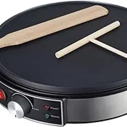 TRENDIVIBE Electric Crepe Maker Adjustable Temperature Control Portable Griddle Cooktop-picture-22