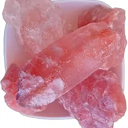 AyuZen Alum Stone Red/Pink Fitkari 500 Grams | Natural | Phitkari for Shaving, Face, Skin, Water Purification, Vastu & Plant Use-image-78