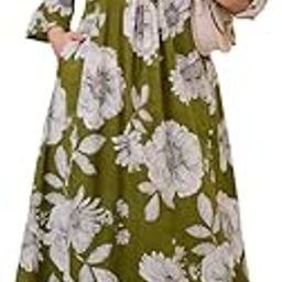 aimers craft Women's Cotton Floral Printed Straight Kurti with Pant Set-picture-48