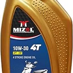 Mizol New_Pack of 1L Premium 4T 10W30 API-SN 4 Stroke Motorcycle High Performance Engine Oil (1 L, Pack of 1)-image-1