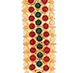 ug products Gold Finish Chutti- Mang Tika Gold (Yantic Pota Stone) for Women (337)-picture-25