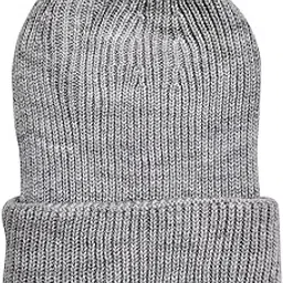 graceway Mens Womens 100% Acro Wool Rib Knit Beanie Cap Soft and Warm for Winters-picture-34