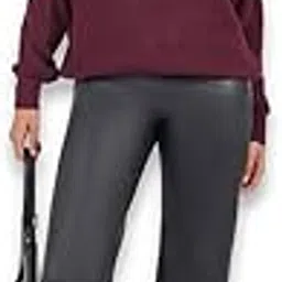 styli Women’s High Neck Pullover Sweater | Long Sleeve Regular Fit Acrylic Jumper with Turtle Neck & Straight Hem | Winter Casual Wear-picture-50