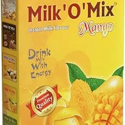 Milkomix Mango Milkshake & Ice Cream Flavored Milk Powder 150 Gm Pack Of 1-image-1