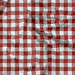 Soimoi Rayon Fabric Gingham Check Printed Fabric 1 Meter 42 Inch Wide-picture-21