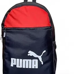 puma Unisex Extra Cushioned 3 Compartment Backpack (Backpack, CRIMSON BLACK 25 LITER, Medium)-picture-55