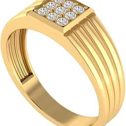 Pure 925 Sterling Silver Modern Designer Band Ring | Gold, Rhodium, Rose Gold Plating Options | Diamond Ring Gift for Men and Boys | Model RSM00036-image-92