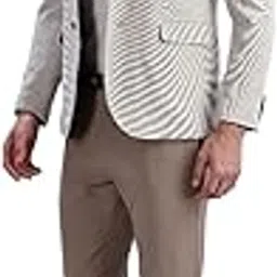 tommy hilfiger Self-Design Slim Fit Polyester Blazer-picture-35