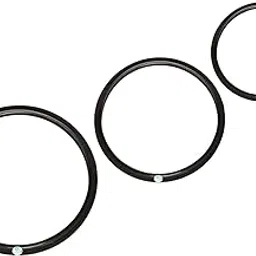 QemiQ Retail® -Big-"Wet(12.9 cm),Medium-Dry(11.8 cm),Small-Chutney(9.4 cm) JAR "Gasket Only" Fits-Most Mixer Grinder's- (1 + 1 + 1 Unit's)-image-59