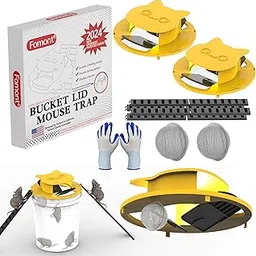 Mouse Trap Bag Pack (Value Bundle - 2 Packs, Yellow, 2, New Upgraded)-picture-50