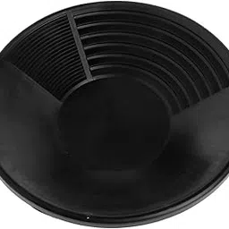 CLUB BOLLYWOOD 15" Dual Riffle Gold Pan for Nugget Mining Dredging River Panning Black|Consumer Electronics | Gadgets & Other Electronics | Metal Detectors|1 Piece Gold Mining Pan-image-20