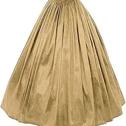 radhika n dhaanya creation Women's Full Length Poly Silk Readymade Long Umbrella Pattern Skirt/Lehenga with 8 Meters Maxi Flare-picture-29