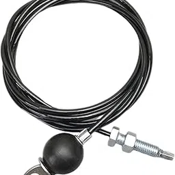 MERISHOPP Gym Replacement Cable Heavy Duty Strength Training 6mm Thick Steel Wire Rope 2M-picture-36